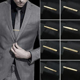 Silver Tie Clip for Men Necktie Wedding Clasp