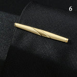 Silver Tie Clip for Men Necktie Wedding Clasp