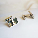 Carbon Fiber French Men's Cufflinks Business Wedding