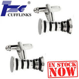 Enamel Epoxy Cufflink 2 Pairs