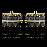 Crystal Cufflinks for Men and Women - Business Wedding Party Accessories