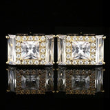 Crystal Cufflinks for Men and Women - Business Wedding Party Accessories