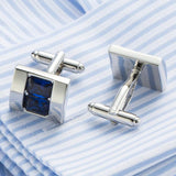 Crystal Cufflinks for Party Wedding Suit Shirt Gemelos