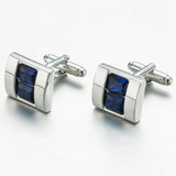 Crystal Cufflinks for Party Wedding Suit Shirt Gemelos
