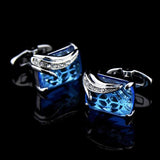 Zircon Cufflinks French Men's Shirts Buttons Business Banquet Wedding