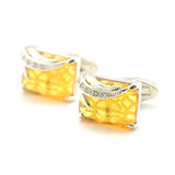 Zircon Cufflinks French Men's Shirts Buttons Business Banquet Wedding