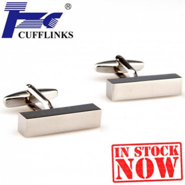 Elegant Metal Cufflink Set - 2 Pairs