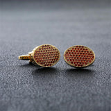 Crystal Star Copper Cufflinks French Button Set
