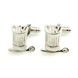 YH-336 Winebottle & Wineglass Novelty Cufflinks