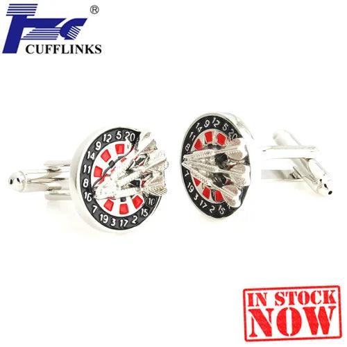 Dart Cufflink Cuff Link 2 Pairs Set