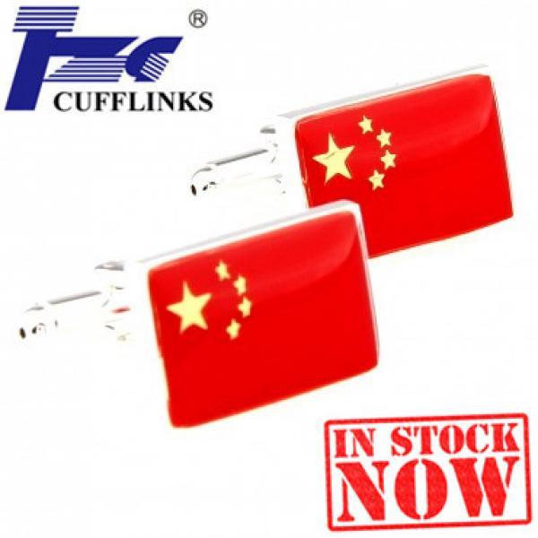 Flag Cufflink Cuff Link 2 Pairs Set