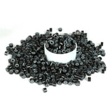 500Pcs Micro Silicone Lined Rings/Links/Beads for Hair Extensions