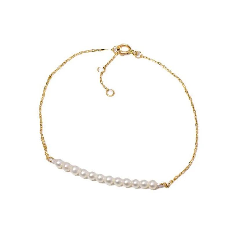925 Silver Pearl Bracelet for Women Fine Jewelry