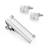 Tie Clips & Cufflinks & Pins 3 PCS Set