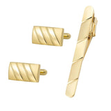 Anchor Beard Scissors Tie Clip Set Men Jewelry