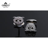 Owl Shaped Cufflink Gift for Men