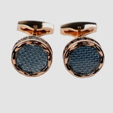 Wedding Party Enamel Copper Cufflinks French Shirt Buttons
