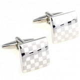 6 Designs Laser Engraved Stamp Cufflinks