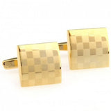 6 Designs Laser Engraved Stamp Cufflinks