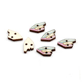 16mmx8.2mm Wood Book Pendant Cabochon