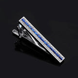 Crystal Copper Tie Clip for Men, Business Professional Collar Clips
