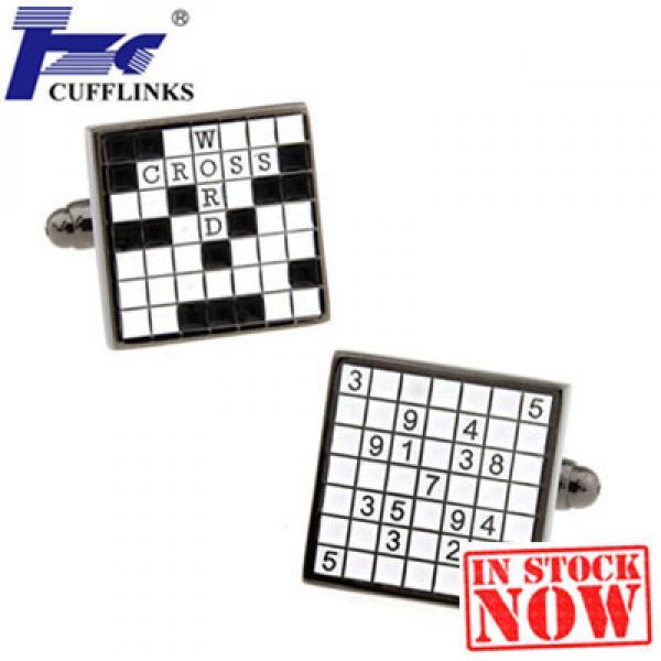 TZG09748 Game Cufflink Cuff Link 2 Pairs Promotion