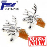 Deer Cufflink Cuff Link 2 Pairs Promo