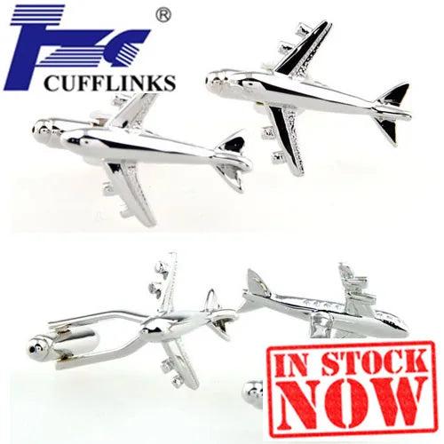 Plane Cufflink Cuff Link 2 Pairs - Promotion