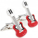 Stylish Guitar Cufflink Set x2