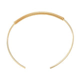 ZA Vintage Metal Annular Choker Statement Collar Necklace