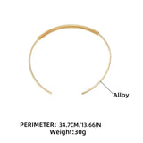 ZA Vintage Metal Annular Choker Statement Collar Necklace