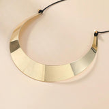 Zaa Metal Choker Necklace Party Jewelry Set for Woman