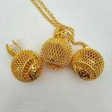 Party Anniversary Pendant Dubai Jewelry Sets For Girls