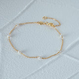 S925 Sterling Silver Pearl Chains Bracelet for Women Jewelry
