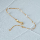 S925 Sterling Silver Pearl Chains Bracelet for Women Jewelry