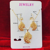 Dubai Necklace Earrings Set Indian African Bridal Wedding
