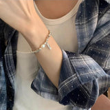 Argyria Irregularis Pearl 925 Sterling Silver Ladies Bracelet
