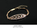 4-Piece Necklace Ring Earrings Set for Weddings and Parties