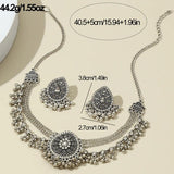 Indian Jhumka Earrings Necklaces Jewelry Sets for Women