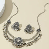 Indian Jhumka Earrings Necklaces Jewelry Sets for Women