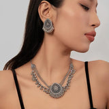 Indian Jhumka Earrings Necklaces Jewelry Sets for Women