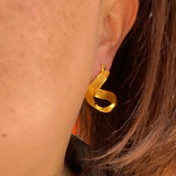 Indian Plated Jewellery Ethiopian Geometric Earring Dubai Vintage Necklace Earri