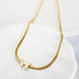 Stainless Steel Butterfly Jewelry Set for Women