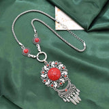 Bohemian Stone Vintage Alloy Tassels Jewelry Set