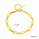 316L Stainless Steel Choker Necklace Bracelets Set for Women Girl