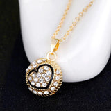 Love Jewelry Set for Women: Necklace, Ring, Earrings, Bracelet