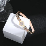 Women's Roman Number Snake Bangle Bracelet, Party Jewelry