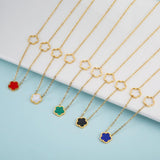 Stylish Plant Five Leaf Flower Petals Jewelry Set for Women