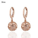 Rose Jewelry Set with Cubic Zircon for Women Bridal Wedding