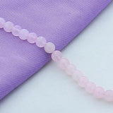 925 Silver Pink Pearl Crystal Bead Charm Bracelet for Women